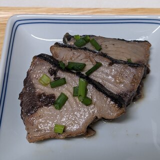 【白ワインに合う】鰹のたたきの塩麹漬あぶり焼き